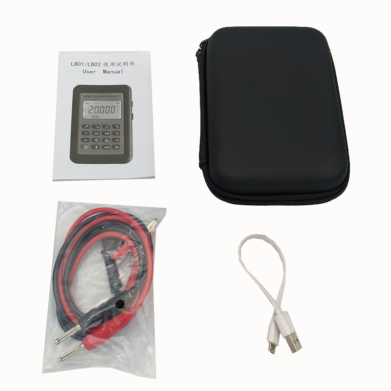 LB02 resistance current voltmeter signal generator process calibrator 4-20mA/0-10V/mV LC
