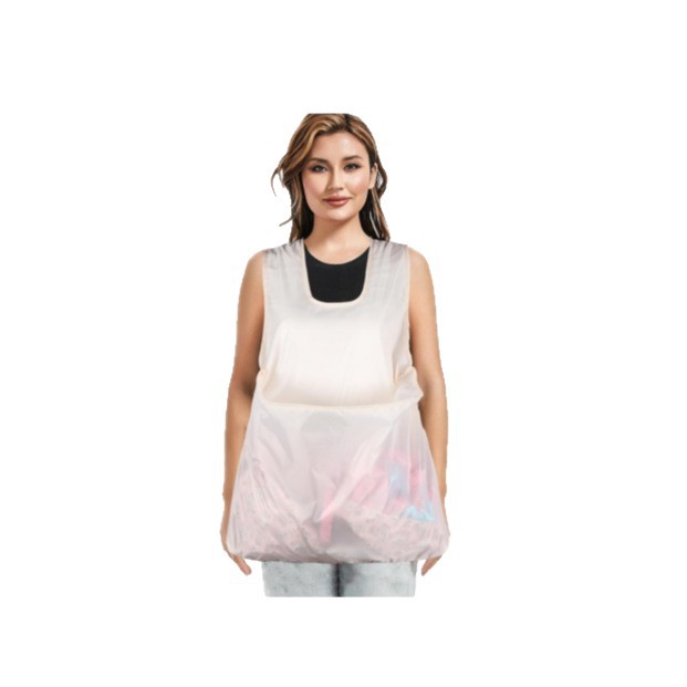 Cross-Border Amazon Temu Household Portable Clothes Drying Bag Clothes Drying Apron Women's Hanging Clothes Bib Wholesale
