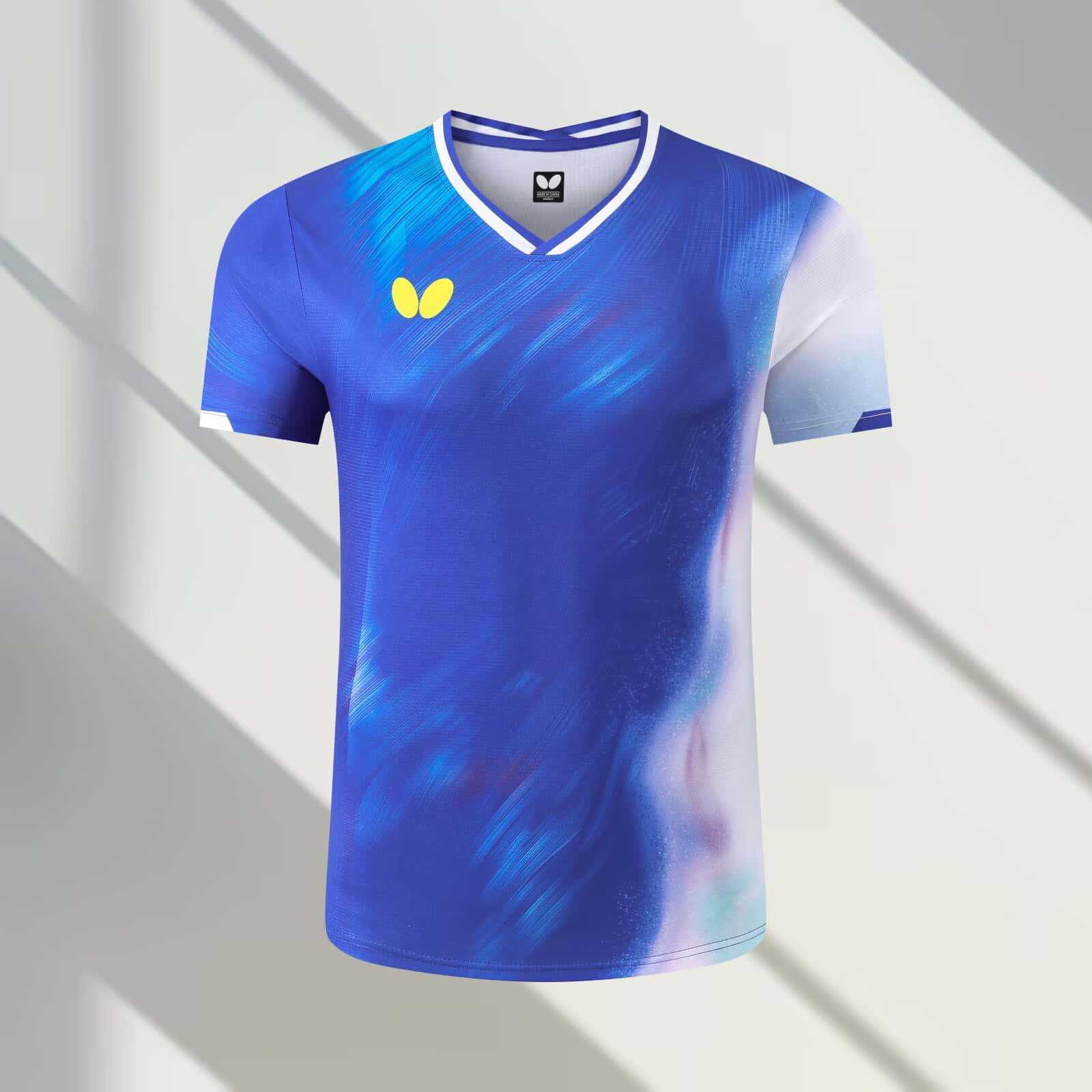 2025 Butterfly Table Tennis Suit Lin Yunru Same Style Adult Quick-Drying Breathable Training Competition Suit Children's Jersey Short Sleeve