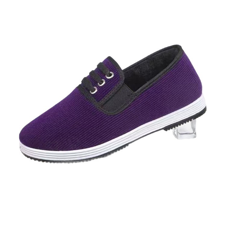 [fleece-lined to Heattech] Winter Men's Cotton Shoes, Old Beijing Cloth Shoes, Steam Eye Scarf, Men's Cotton Shoes, Middle-aged and Elderly Dad