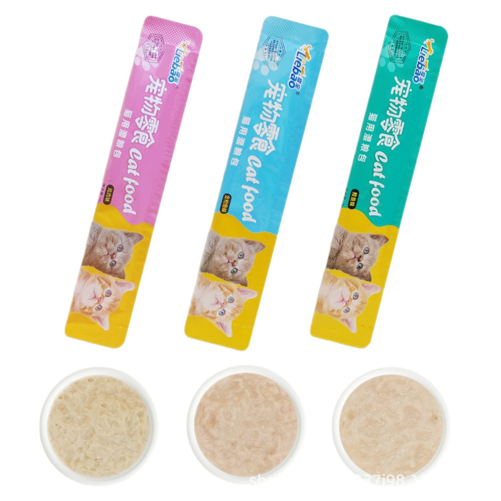 Liebao Cross-Border Cat Strips Cat Snacks Training Reward Pet Snacks Pet Food Cat Strips Whole Box Export Wholesale