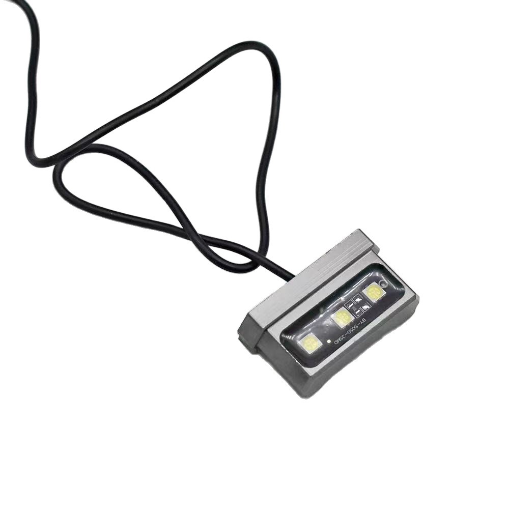 Little monkey electric motorcycle license plate lamp waterproof aluminum alloy small tail light fender rear light small ninja aircraft license plate frame lamp