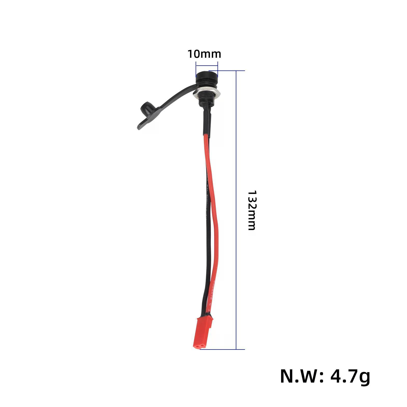 Suitable for Kukirin Scooter G3G4 Charging Port Dc5.5*2.1Mm with Waterproof Cover Charging Interface Socket