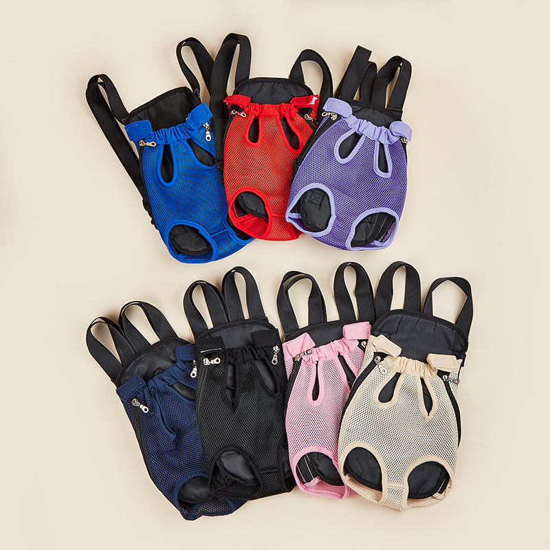 Pet Dog Backpack Backpack Backpack Breathable Pet Backpack Four Seasons Pet Cat Cat Chest Out Portable Backpack