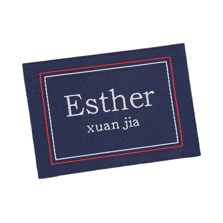 Spot woven mark 100 cloth label hand-sewn diy Trademark Manual mark material cross-border collar side mark