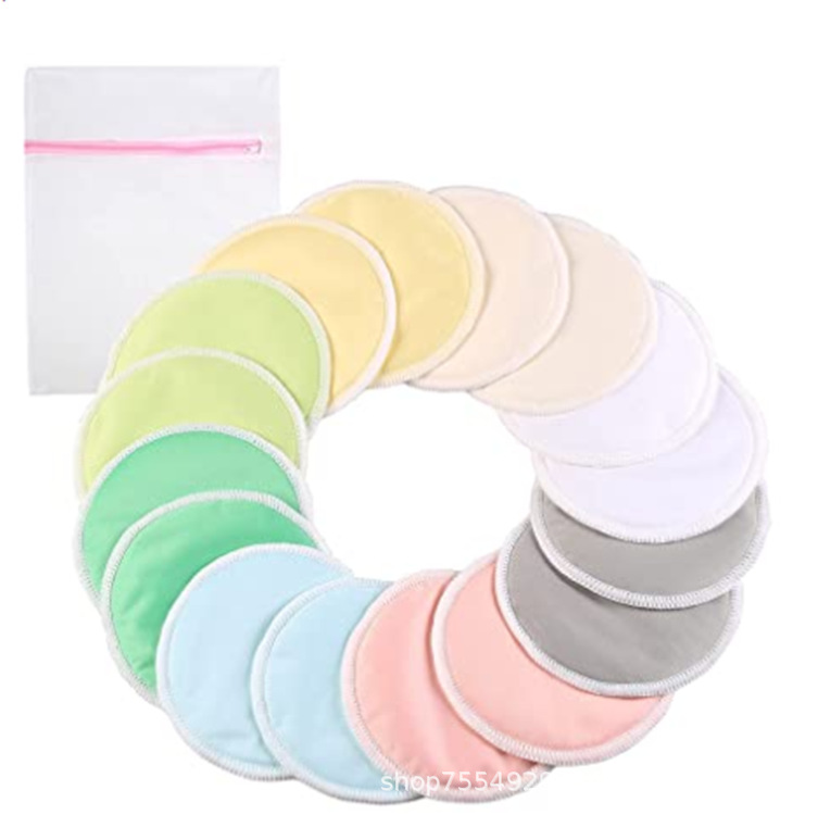 Трехслойные прокладки из бамбукового волокна, дышащие, washable, водонепроницаемые для бюстгальтера, поставка со склада