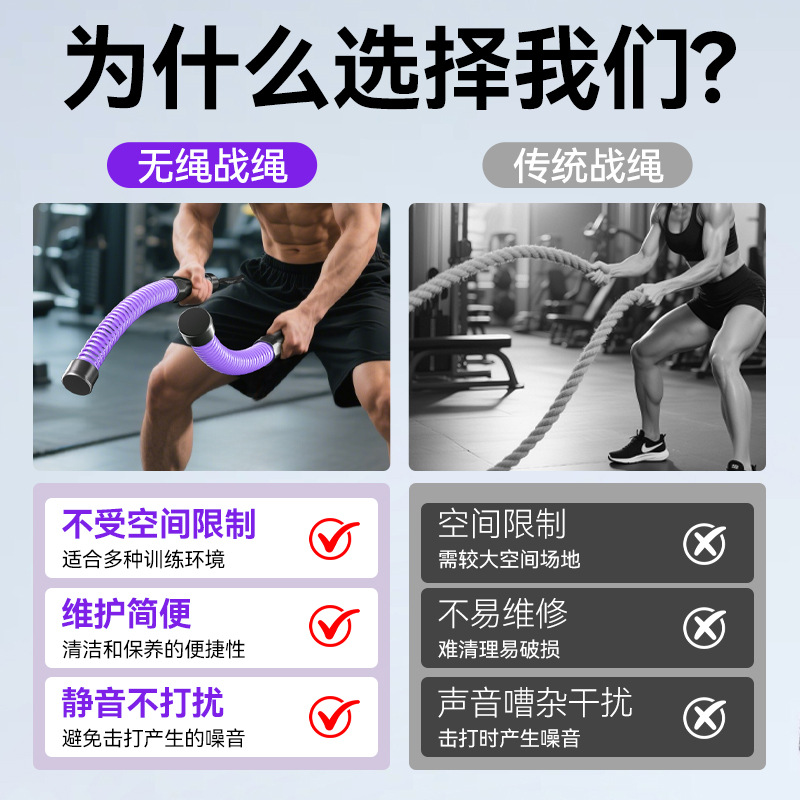 Sports Battle Rope Fitness Swing Rope Battle Rope Fighting Rope Strength Training Rope Fitness Thick Rope Professional Physical Training Rope