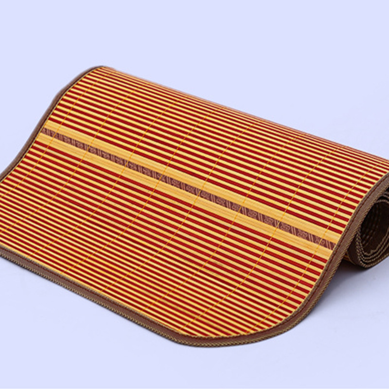 Factory wholesale summer student dormitory bamboo mat mat bunk single bed hotel migrant workers double-sided mat full bamboo