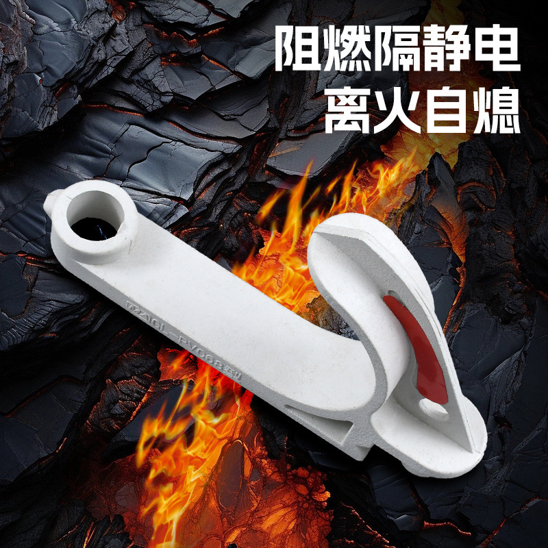 National Standard Cable Hook Flame Retardant Steel Wire Hook with Hook S Type 8058 Hook Insulated Coal Mine Pvc68 Cable Hook