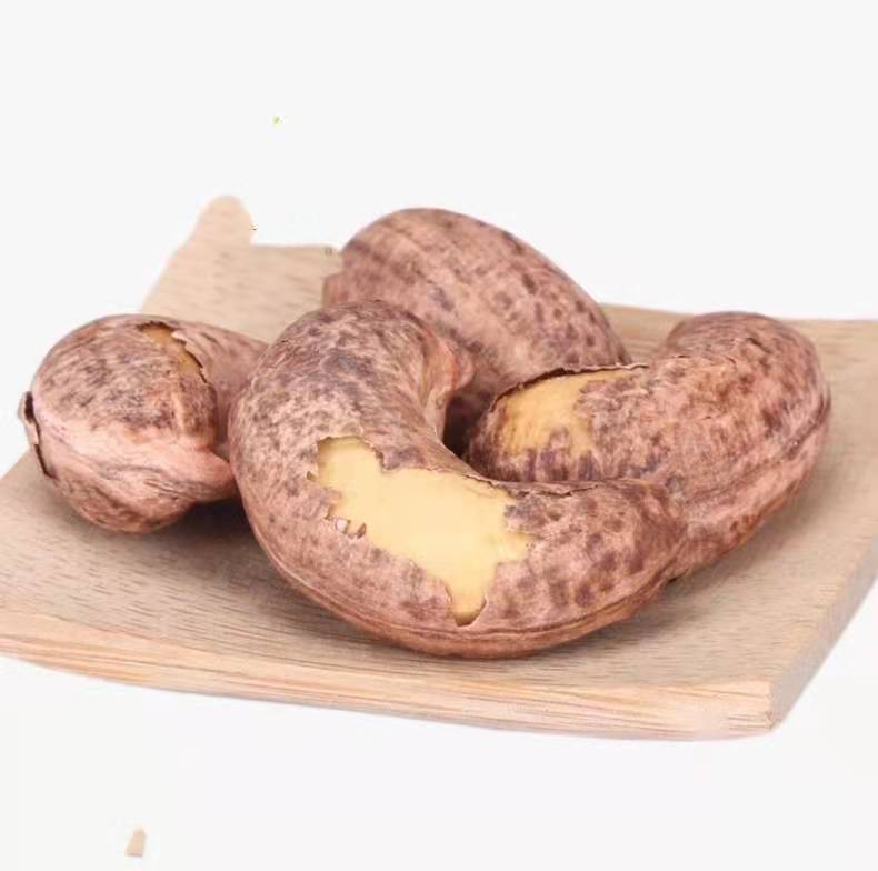 Vietnam fried cashew nuts with leather, charcoal roasted salt baked A180 large particles, dried fruits, flat boxed nuts, wholesale in large quantities