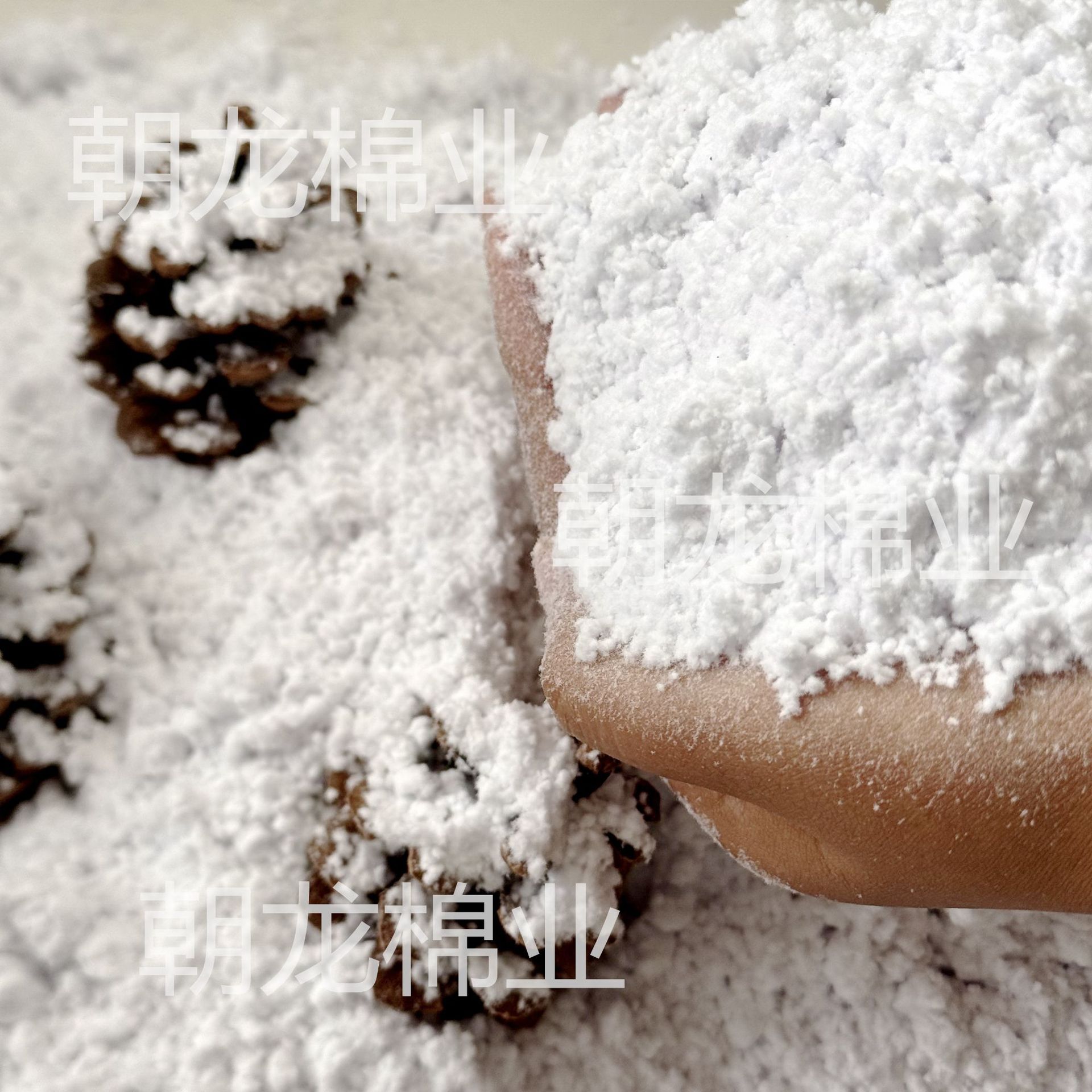 Искусственный снежный бархатный порошок для рождественского декора, коммерческое оформление, имитация снежинок