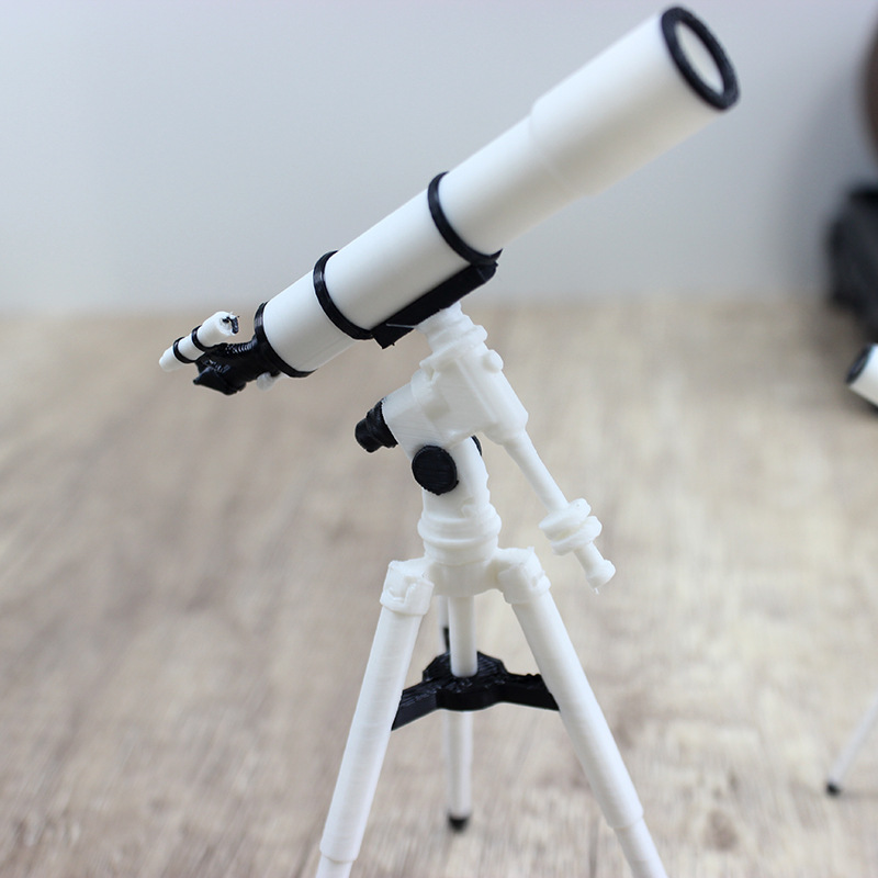 1:12 doll house dollhouse miniature astronomical telescope children's toys desktop small ornaments home model