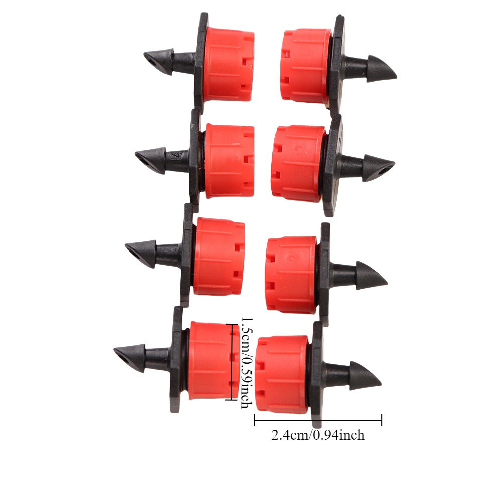 Agricultural Adjustable Dripper Fruit Tree Drip Irrigation Pipe Sprinkler Artifact Accessories Sprinkler Irrigation Equipment Micro Sprinkler Little Red Riding Hood