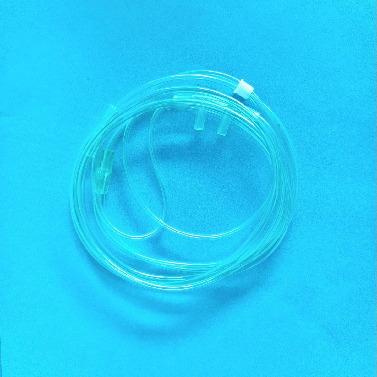 Disposable PVC Nasal Oxygen Tube Double Nasal Frame Disposable Oxygen Tube Nasal Suction Low Taste Oxygen Inhaler Oxygen Tube