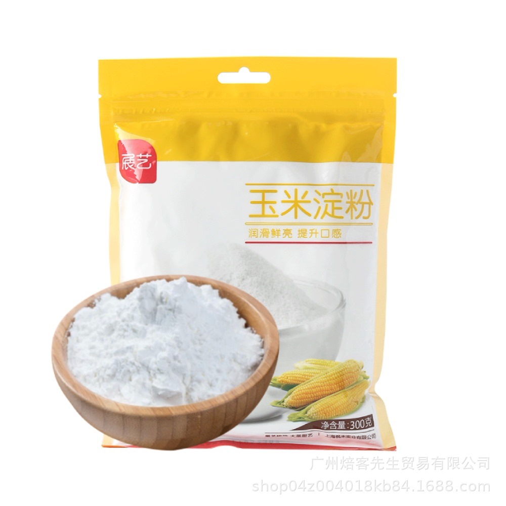 Кукурузный крахмал для выставок 300 г, съедобный порошок проса, загуститель, мука для нежного мяса, сырьё для выпечки, домашнее использование