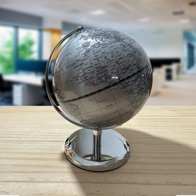 Full English European-Style Cross-Border E-Commerce Globe One-Piece Dropshipping Satellite Desktop Ornament High-Definition Office Study Room