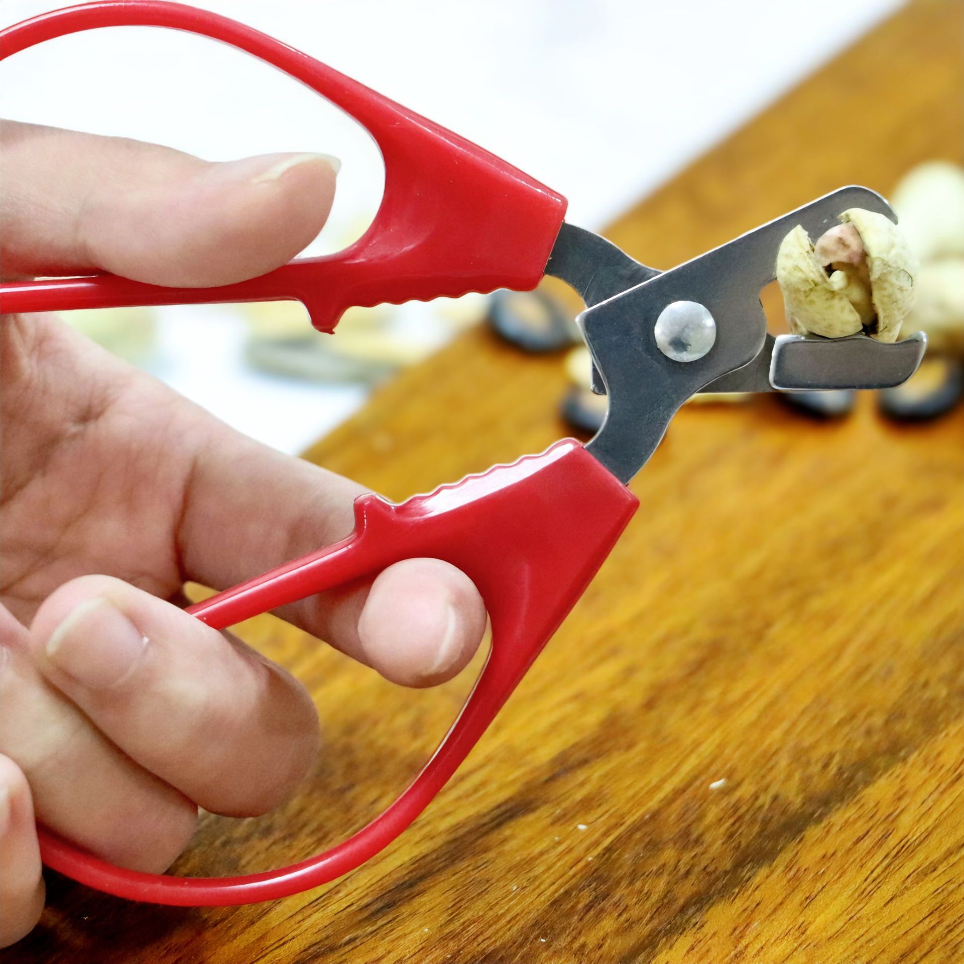 Stainless Steel Melon Seed Sheller Black Melon Seed Pliers Tool Shelling Tool Clipper Manual Pistachio Sheller