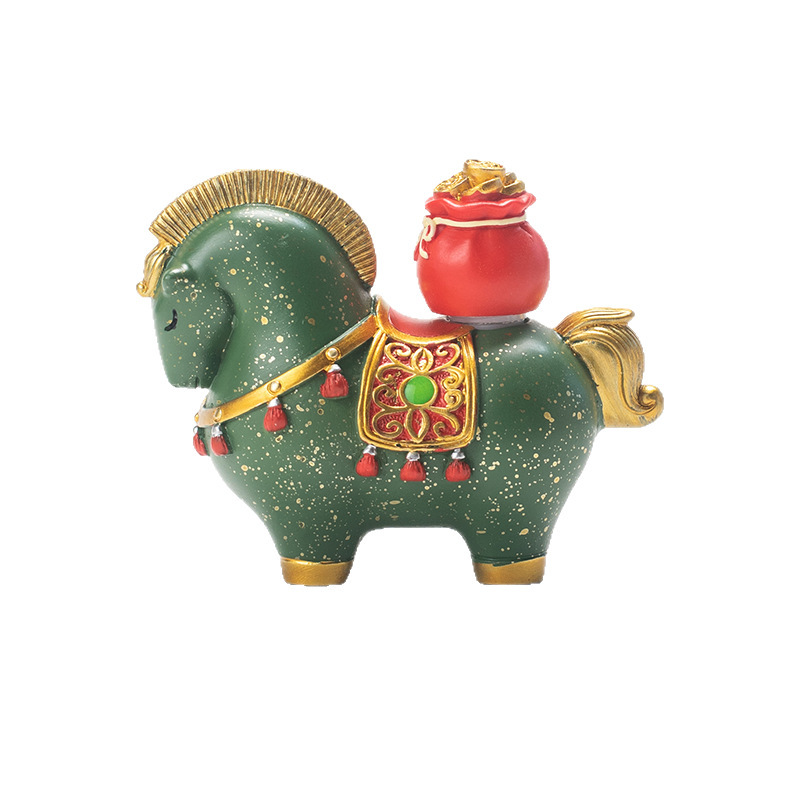 New Chinese Style, Get Rich Immediately, Succeed Immediately, Creative Horse Ornaments, Tea Pet Decorations, Opening Gifts, Tea Table Ornaments