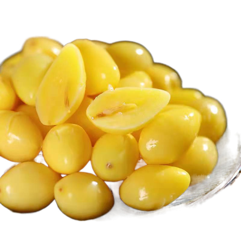 Fresh Vacuum-Packed Ginkgo Nuts 500g, Preserved Ginkgo Nuts, Shelled and Cooked Ginkgo Nuts