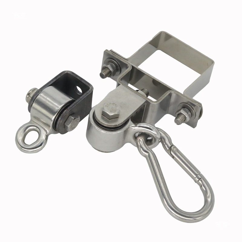 Stainless Steel Amusement Park Swing Accessories, Bearings, Hooks, Eyelets, Fixed Buckles, Homemade Swing Load-Bearing Welding Parts