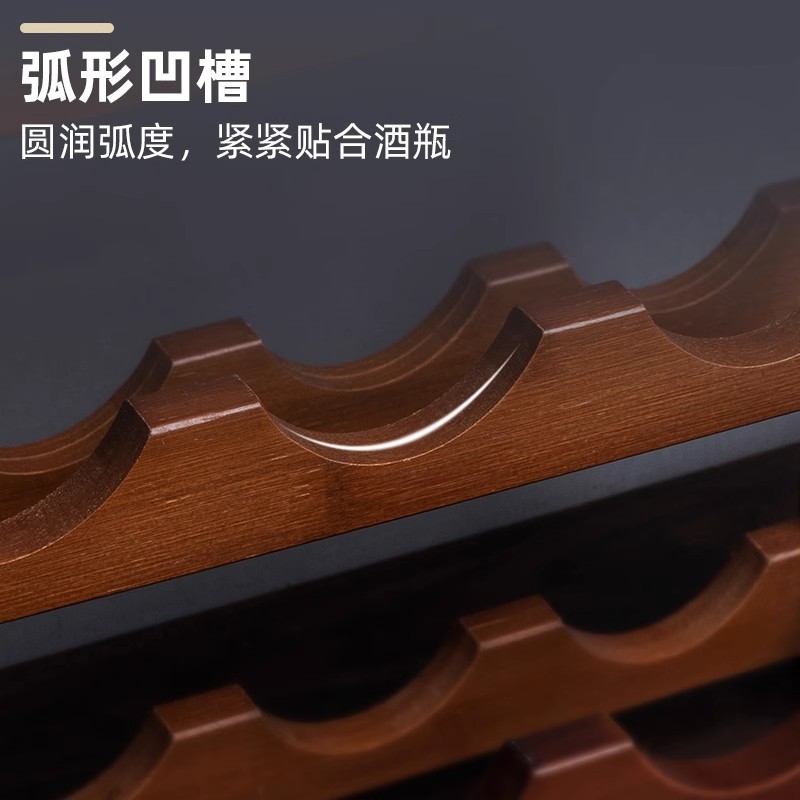 Red Wine Rack Ornaments Wine Tray Wine Bottle Rack Restaurant Home Desktop Wine Cabinet Display Rack Simple Wine Rack Cabinet