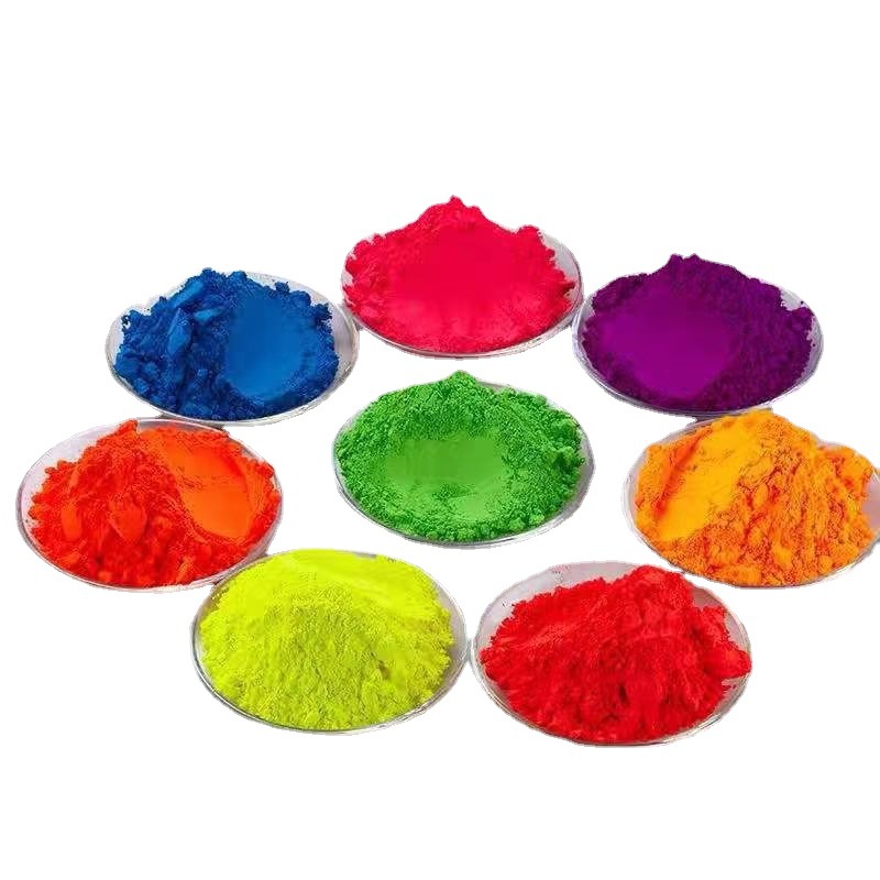 Customized cloth bag leak detection phosphor powder power plant cement plant dust leak detection powder fluorescent green leak detection phosphor powder spot