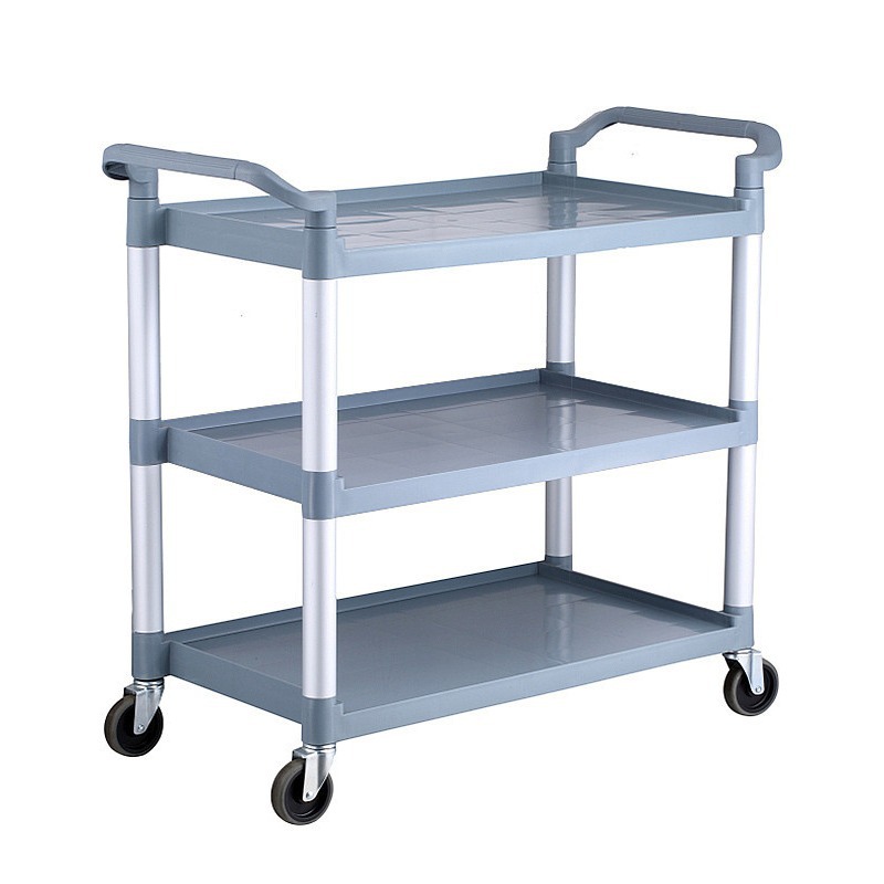 Extra-Thick Plastic Dining Cart, Hotel Dining Cart, Commercial Silent Dining Cart, Source Manufacturer Wholesale and Delivery