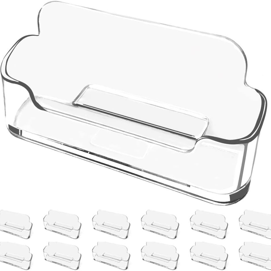 Кросс-Бордер Прозрачный Пластиковый Держатель для Визиток Акриловый Держатель Коробка для Хранения Визиток Подставка для Визиток