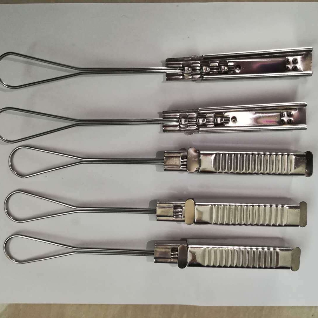 Ftth Fiber Optic Installation Accessories Stainless Steel Wire Clips Stainless Steel Fixing Pieces Stainless Steel Cable Clips