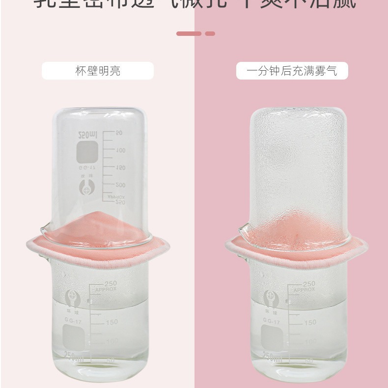 Amazon Explosive Anti-overflow Breast Pad Bamboo Fiber Breast-feeding Washable Overflow Breast Patch Three-layer Bowl-shaped Three-dimensional Breast Patch Breast-feeding Pad