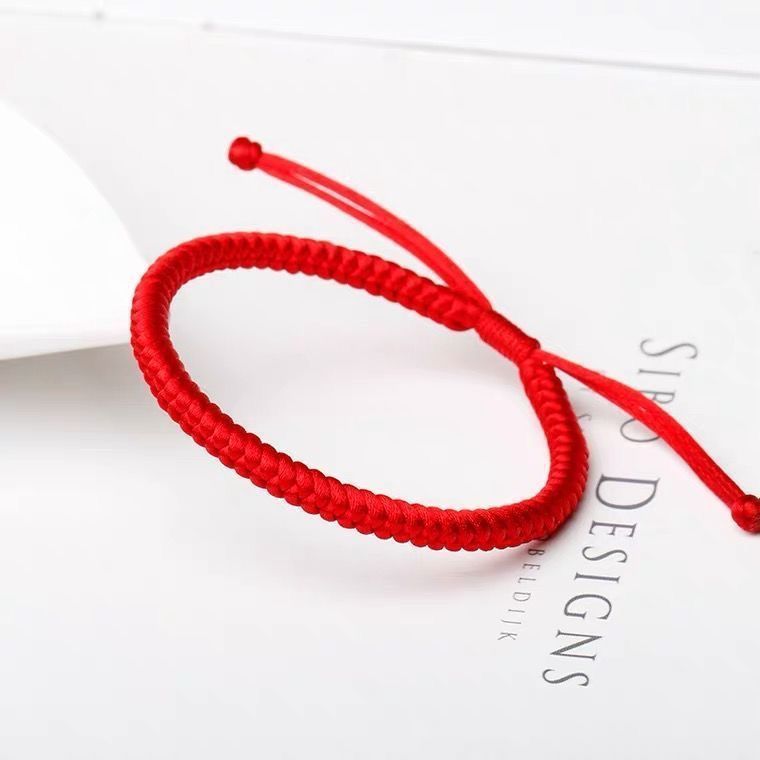 Colorful Rope Bracelet, Zodiac Year Red Rope Bracelet, Men's and Women's Kidsren's Couple's Hand-Woven Rope Gift, Purely Handmade