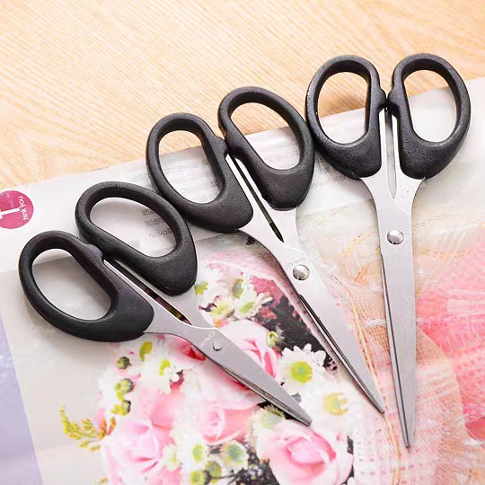 Spot Wholesale Office Scissors Student DIY Paper Scissors Household Stainless Steel Scissors Kidsren's Handmade Small Scissors