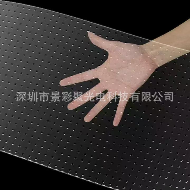 P2.5P4P5P6P8P10 Crystal Film Screen, Film Screen, Light Drive Integrated High Brightness Glass Curtain Wall Installation, Lightweight