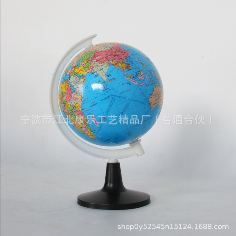 Глобус для обучения географии стандартного среднего размера 10.6 см, английский детский глобус, качественный строгий отбор