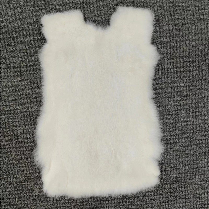 Прямые продажи с фабрики, чистая белая и серая кроличья кожа, натуральный цвет, мех рекса, наколенники, поясные подушки, сырьё для ремесел