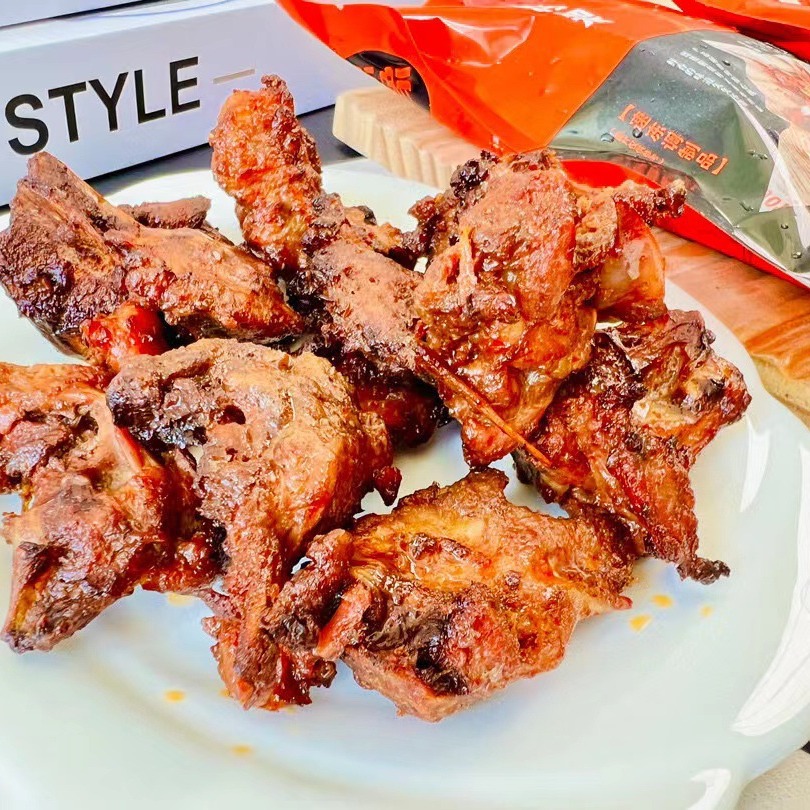 Shenyang Snacks Shengjing Impression Zhongjie Qq Chicken Rack Semi-Finished Chicken Rack Wholesale Group Purchase 350G/Bag Frozen Storage