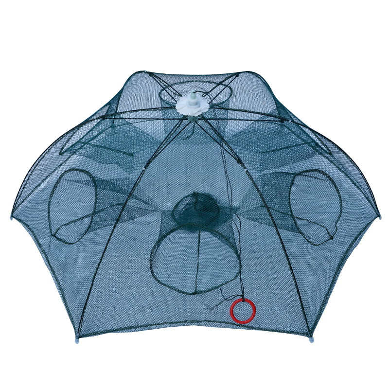 Manufacturer Wholesale Multi-Specification Umbrella Net Fish Net Fish Cage Shrimp Cage Fish Net Automatic Folding Lobster Net Umbrella Cage Fishing Gear