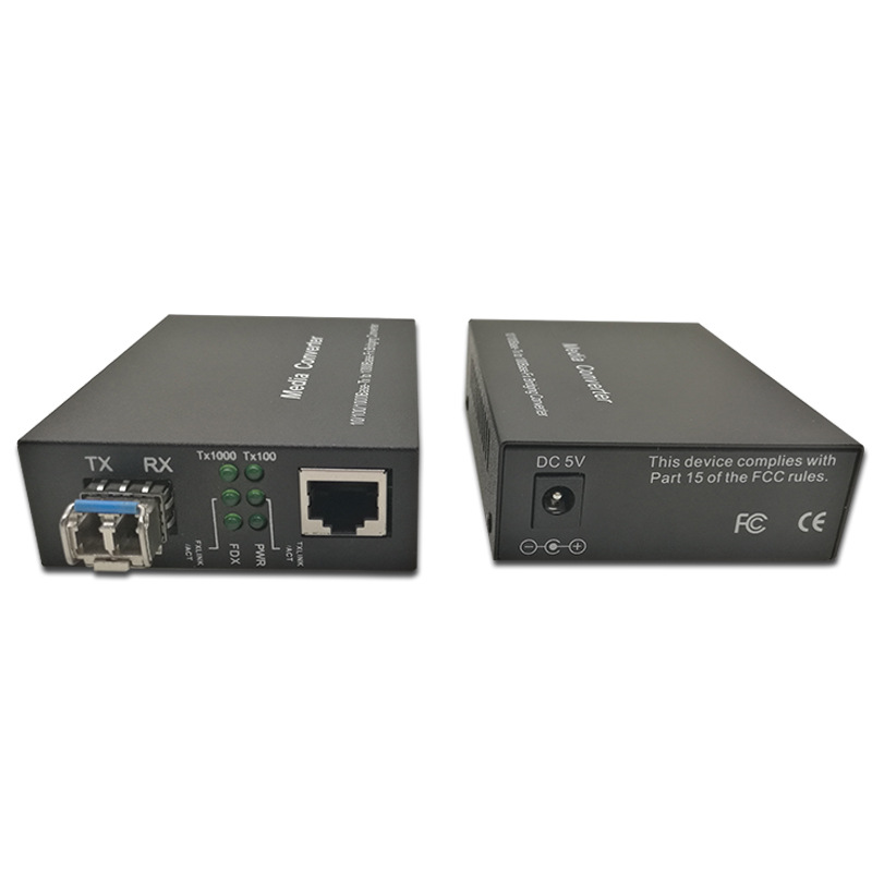 Nova Led Display Fiber Optic Transceiver Gigabit Single-Mode Photoelectric Converter Cvt320 Large Screen Lc Port