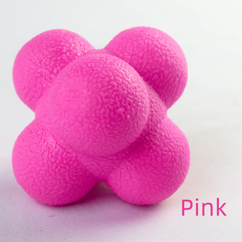 Boxing speed training ball reaction ball direction changing ball elastic ball hexagonal ball agile ball Net Ball Children's device
