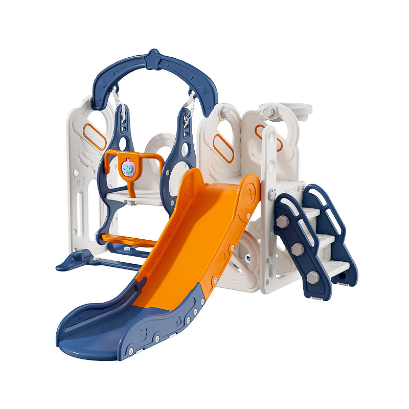 Slide indoor children's climbing rack swing baby baby year-old gift toy small family slide