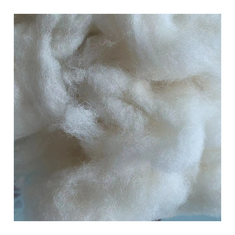 Directly Imported British Wool Yarn Textile Without Color Variation, British Wool Plush in Stock Wholesale Natural