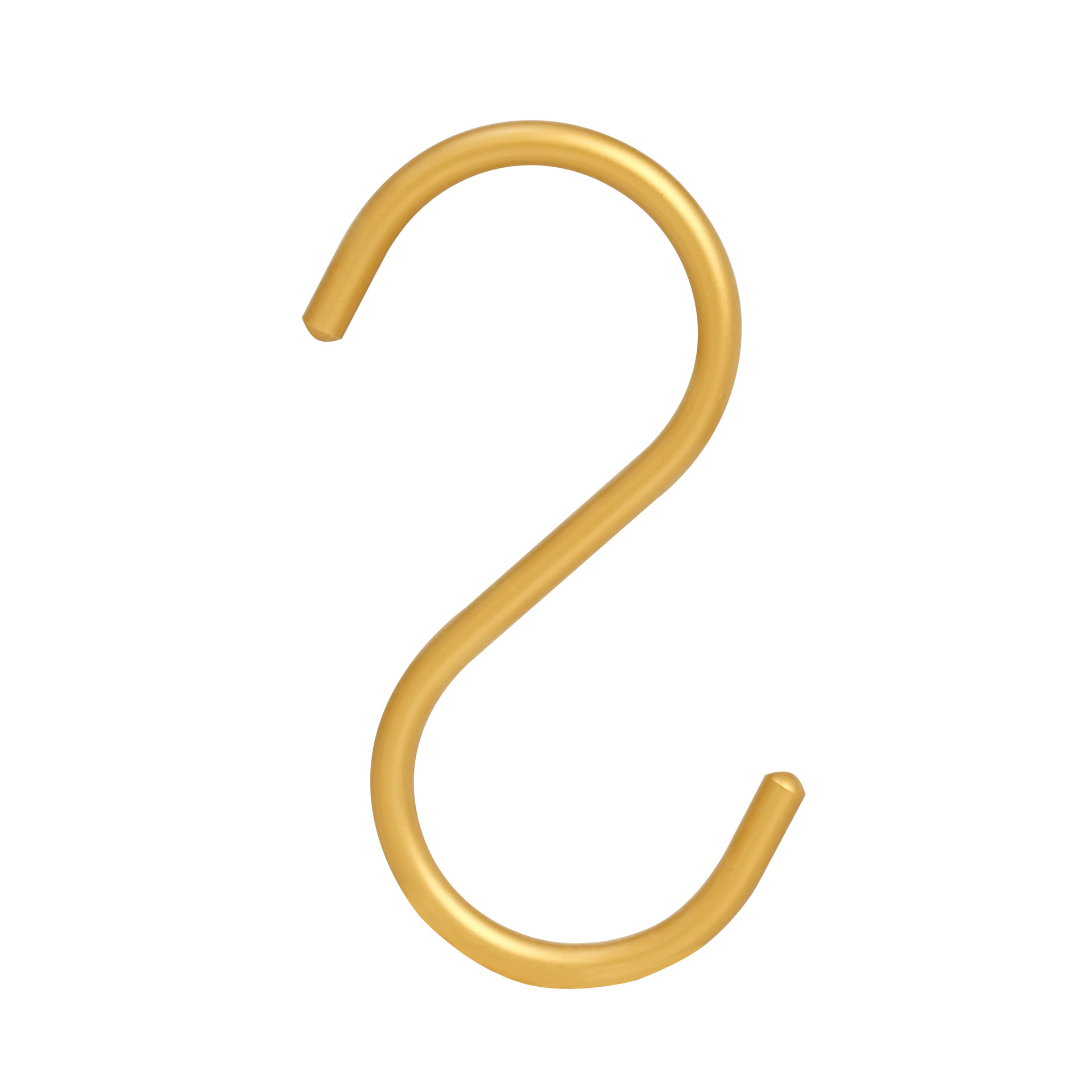 Aluminum Alloy S Hook Scarf Scarf Bag Hook Large S-Shaped Multi-Functional Wardrobe S-Shaped Hook Metal S Hook Hanger