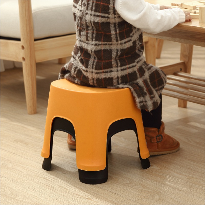 Adult Low Stool Shoe Changing Small Bench Household Plastic Children's Bathroom Bath Small Stool Wholesale Toilet Stool Chair