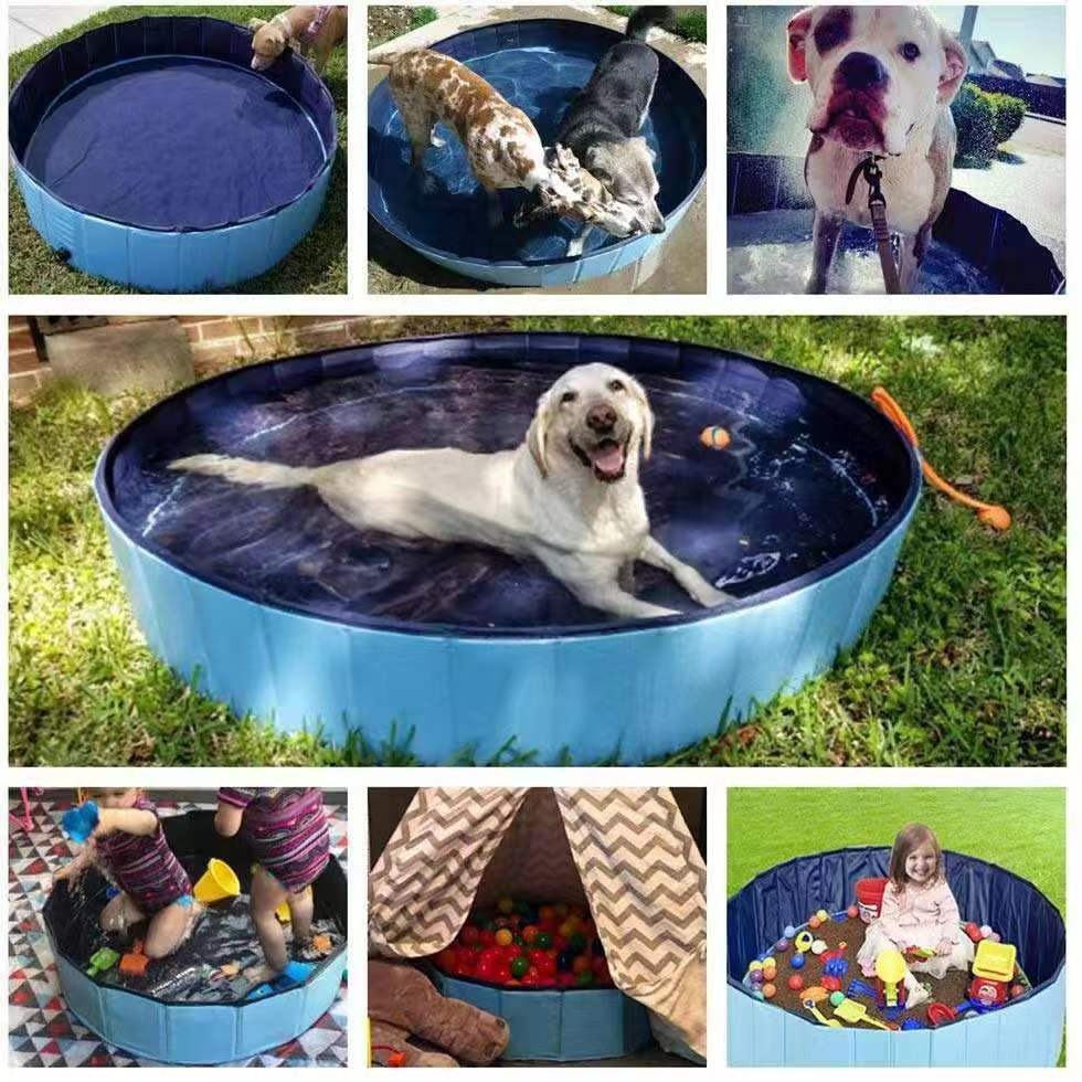 Children's Swimming Pool Pet Bath Tub Foldable Large Dog Swimming Pool Bathtub Bath Tub Cat Bath Tub