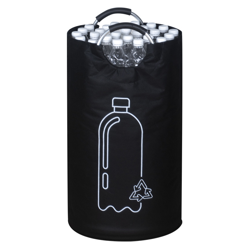 Cross-Border New Foldable Laundry Basket, Dirty Clothes Basket, Soda Can Recycling Bin, Large Capacity Clothes and Toy Storage Bag