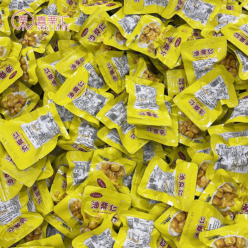 Manufacturer Delivers Ready-To-Eat Oil Chestnut Kernels, Internet Celebrity Snacks, Sweet Chestnut Kernels, Open Bag Chestnut Kernels, Cooked Chestnut Kernels, Peeled Chestnut Kernels