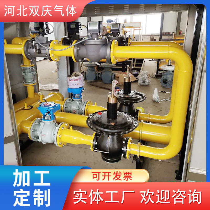 Заводской шкаф для регулирования давления CNG, газификационный скип, шкаф для учета газа, редукционный скип для природного газа