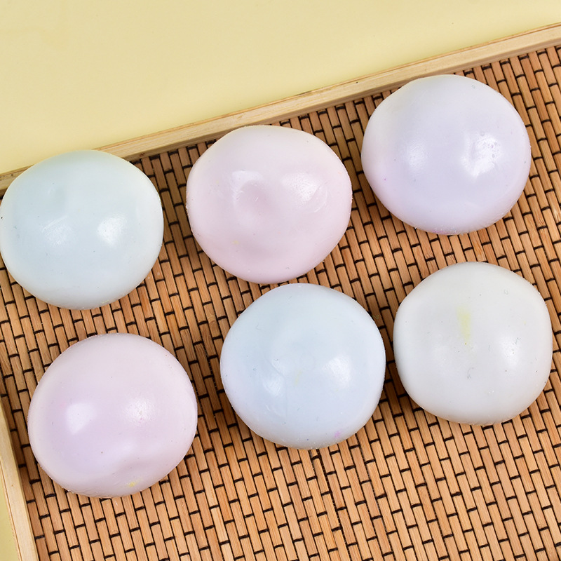 Ice Skin Glutinous Rice Pinch Music Hand-made Ball Dafu Fluid Pinch Decompression Toy Shaping Slow Rebound Toy