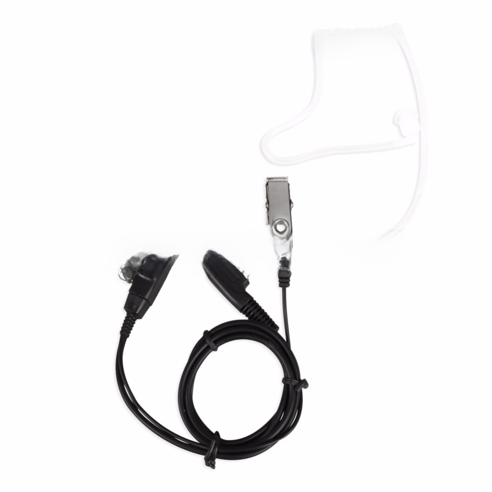 Walkie Talkie Headset Air Duct Headset Thick Line K Head m Head Jianwu Suitable for Motorola Baofeng