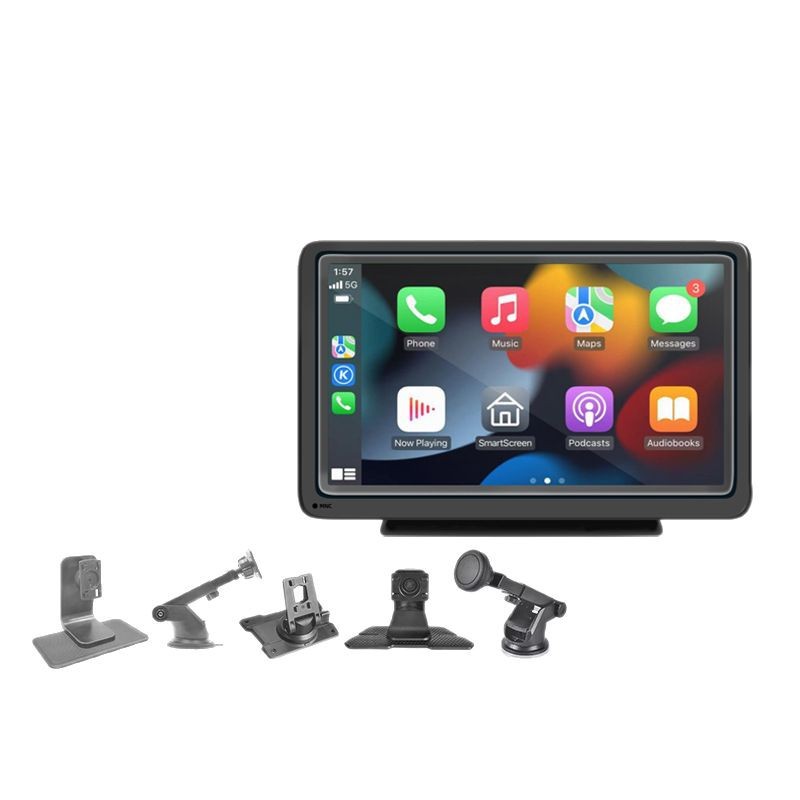 Customized cross-border 7 inch portable wireless Carplay car wireless and wired MP5 player multimedia